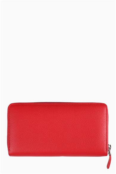 Hakiki Deri Kadın Portföy 907 - Kırmızı