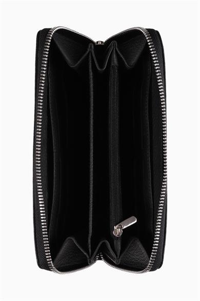 Hakiki Deri Kadın Portföy 907 - Siyah