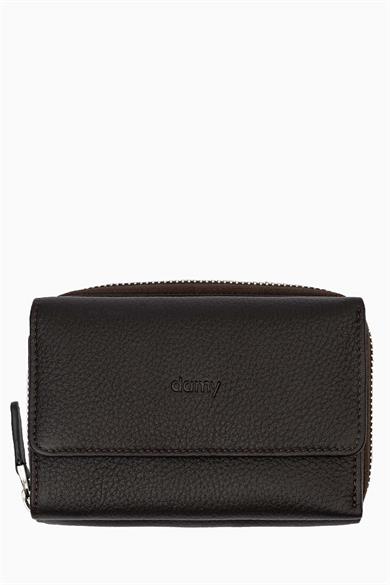 Hakiki Deri Kadın Cüzdan - Portföy 925MG - Kahve