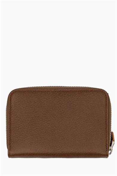 Hakiki Deri Kadın Cüzdan - Portföy 925MG - Taba