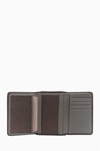 Hakiki Deri Kadın Cüzdan - Portföy 957 - Siyah