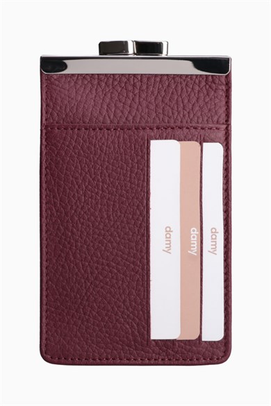 Hakiki Deri Unisex Sigaralık 701 - Bordo