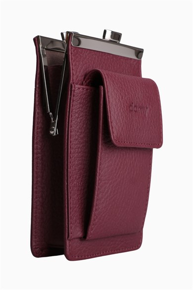 Hakiki Deri Unisex Sigaralık 701 - Bordo
