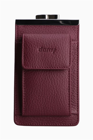 Hakiki Deri Unisex Sigaralık 701 - Bordo