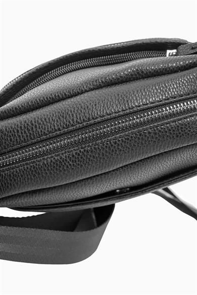 Fenerbahçe Çift Bölmeli Postacı Çantası - Siyah