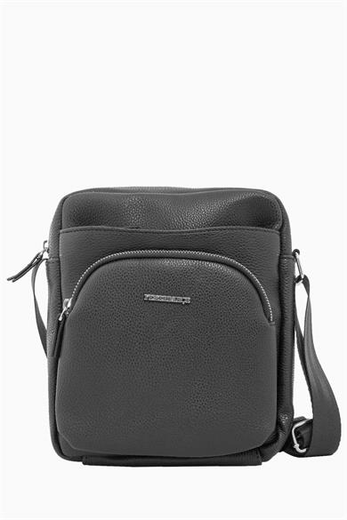 Fenerbahçe Çift Bölmeli Postacı Çantası - Siyah