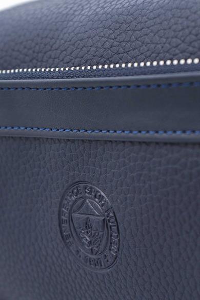 Fenerbahçe Çift Fermuarlı El Çantası (CN316TDS15) - Lacivert