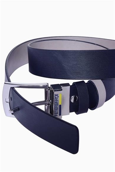 Fenerbahçe Hakiki Deri Çift Taraflı Spor Kemer Lacivert - Antrasit - HA097EDS26