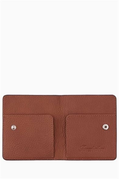 Fenerbahçe Hakiki Deri Çıtçıtlı Kartlık (HA059TDS04-512) - Taba