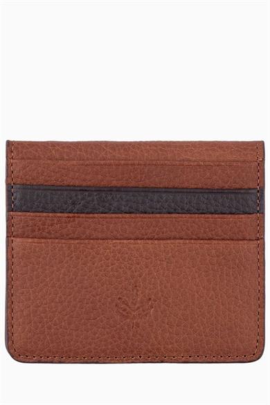 Fenerbahçe Hakiki Deri Çıtçıtlı Kartlık (HA059TDS04-512) - Taba