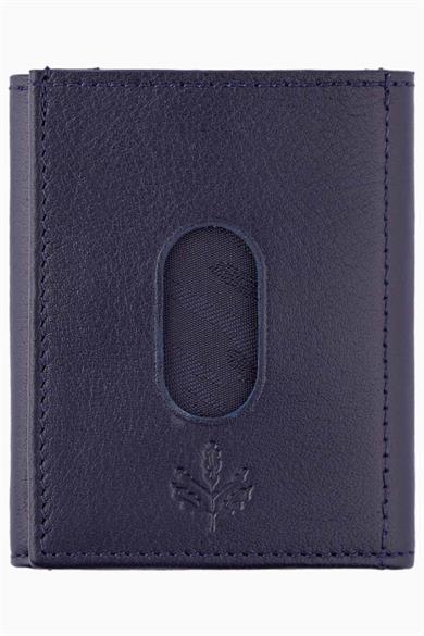 Fenerbahçe Hakiki Deri Çıtçıtlı Para Bölmeli Kartlık (HA059TDS12-224) - Lacivert