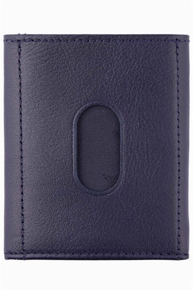 Fenerbahçe Hakiki Deri Çıtçıtlı Para Bölmeli Kartlık (HA059TDS12-224) - Lacivert