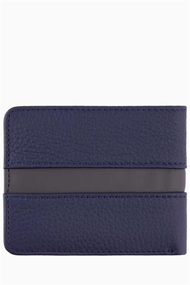 Fenerbahçe Hakiki Deri Garnili Cüzdan (HA059TDS17-293) - Lacivert