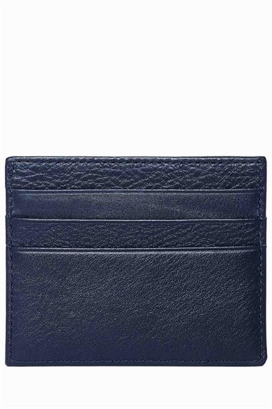 Fenerbahçe Hakiki Deri Minimalist Kartlık - Lacivert