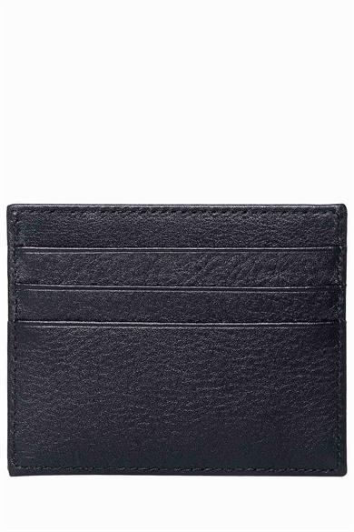 Fenerbahçe Hakiki Deri Minimalist Kartlık - Siyah