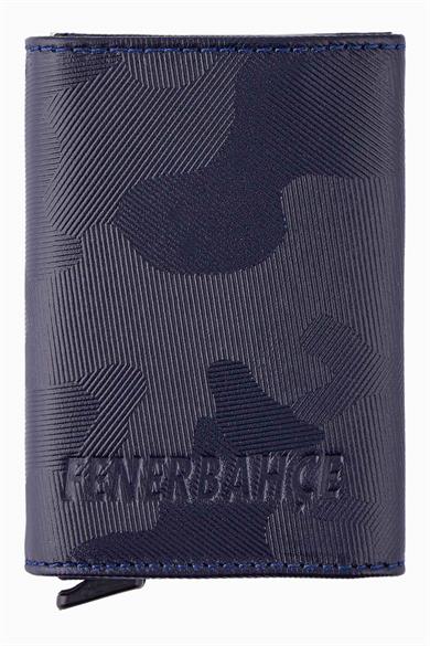 Fenerbahçe Hakiki Deri Mekanizmalı Mıknatıslı Kartlık (HA059TDS09-632) - Lacivert