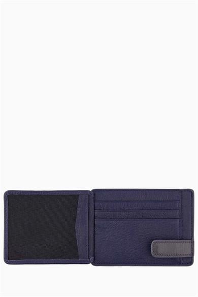 Fenerbahçe Hakiki Deri Mıknatıs Patlı Kartlık (HA059TDS11-521) - Lacivert