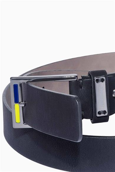 Fenerbahçe Süet Deri Spor Kemer Siyah - HA097EDS22