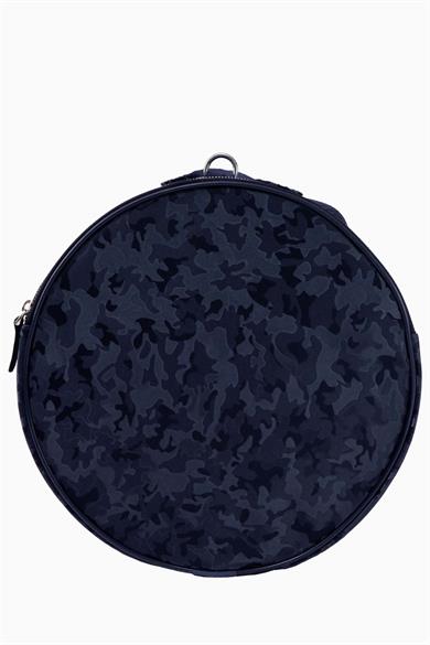 Fenerbahçe Kamuflaj Desenli Silindir Seyahat Çantası (CN315TDS08) - Lacivert