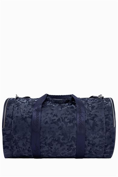 Fenerbahçe Kamuflaj Desenli Silindir Seyahat Çantası (CN315TDS08) - Lacivert