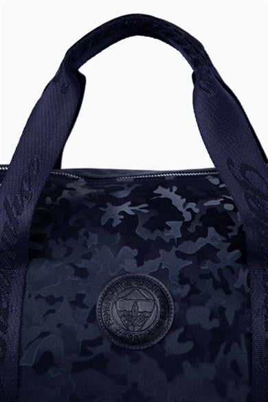 Fenerbahçe Kamuflaj Desenli Silindir Seyahat Çantası (CN315TDS08) - Lacivert