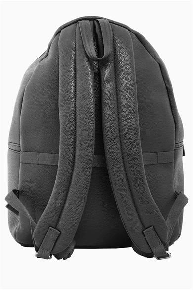 Fenerbahçe Önden Cepli Sırt Çantası - Siyah