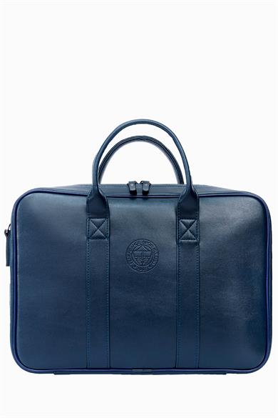 Fenerbahçe Suni Deri Evrak Çantası Lacivert