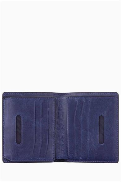 Fenerbahçe Hakiki Deri Dik Cüzdan (HA059TDS13-290) - Lacivert