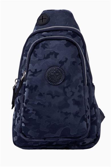 Fenerbahçe Kamuflaj Desenli BodyBag Omuz Çantası (CN316TDS09) - Lacivert