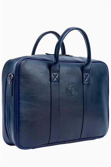 Fenerbahçe Suni Deri Evrak Çantası Lacivert