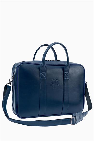 Fenerbahçe Suni Deri Evrak Çantası Lacivert