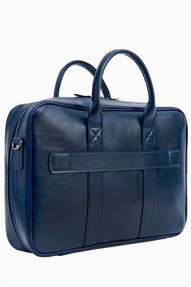 Fenerbahçe Suni Deri Evrak Çantası Lacivert