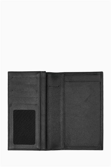 Hakiki Deri Defterli Telefonlu Notluk 710 - Siyah