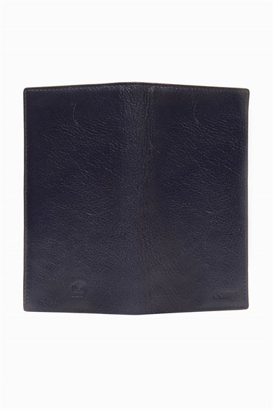 Hakiki Deri El Portföyü 802 - Lacivert
