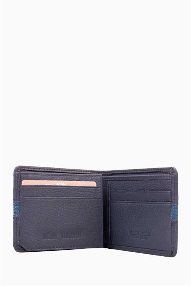 Hakiki Deri Erkek Cüzdan 293MG - Lacivert