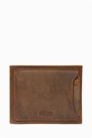 Hakiki Deri Erkek Cüzdan 320 - Kahve