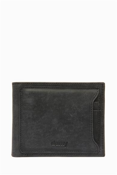 Hakiki Deri Erkek Cüzdan 320 - Siyah