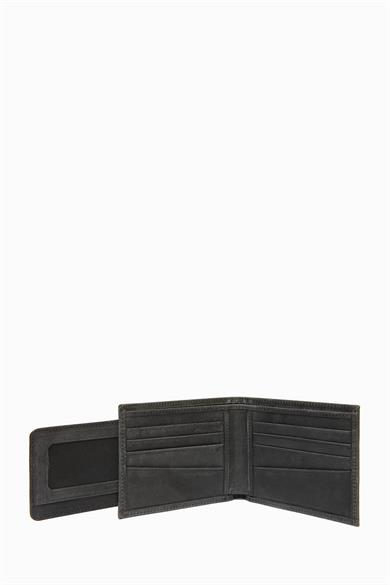 Hakiki Deri Erkek Cüzdan 320 - Siyah