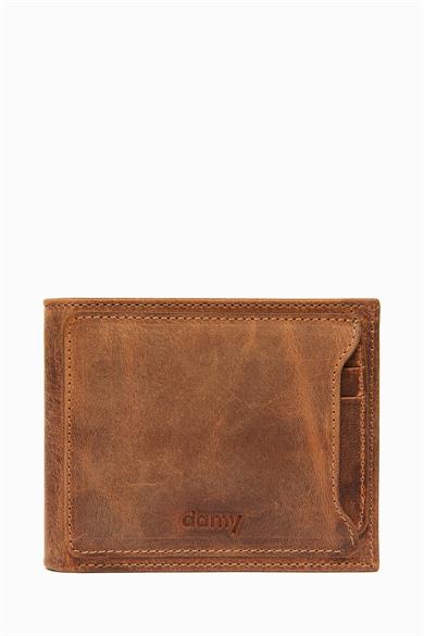 Hakiki Deri Erkek Cüzdan 320 - Taba