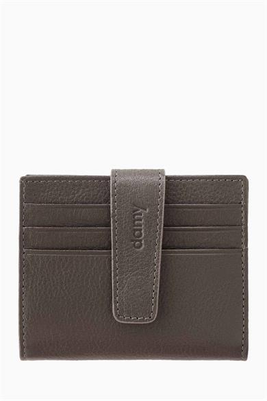 Hakiki Deri Kartlık 518 - Antrasit