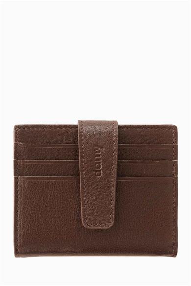 Hakiki Deri Kartlık 518 - Kahve