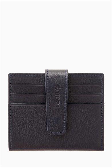 Hakiki Deri Kartlık 518 - Lacivert