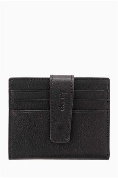 Hakiki Deri Kartlık 518 - Siyah