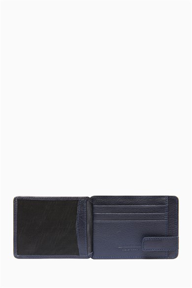 Hakiki Deri Kartlık 521 - Lacivert