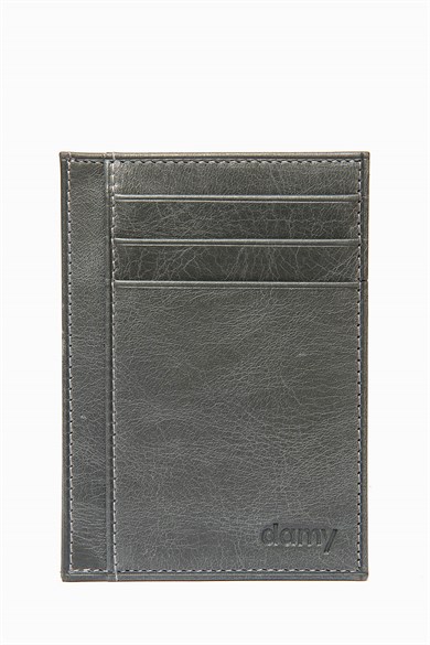 Hakiki Deri Kartlık 588C - Antrasit