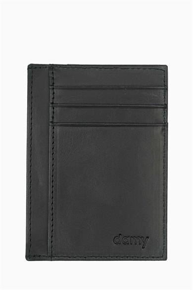 Hakiki Deri Kartlık 588C - Siyah