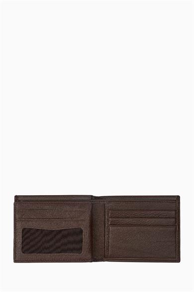 Hakiki Deri RFID Korumalı Erkek Cüzdan 334 - Kahve