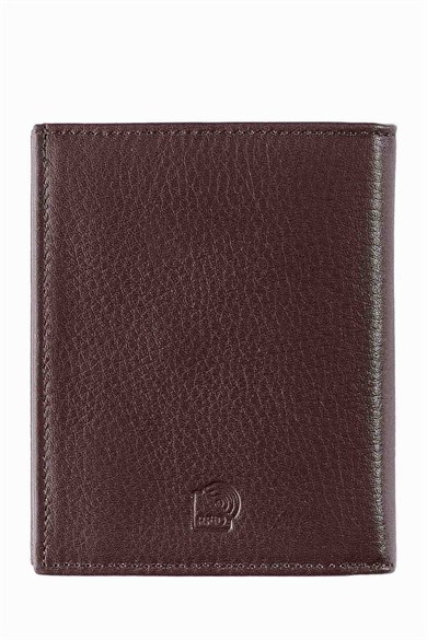 Hakiki Deri RFID Korumalı Erkek Cüzdan 1101AR - Kahve