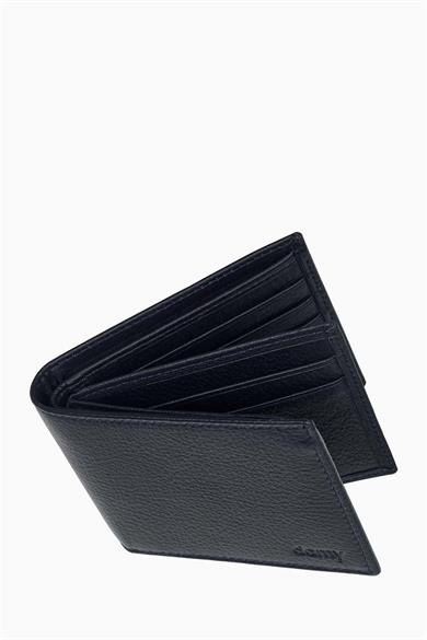 Hakiki Deri RFID Korumalı Erkek Cüzdan 334 - Lacivert