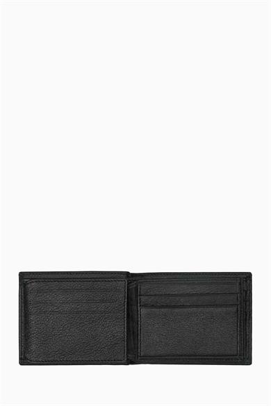 Hakiki Deri RFID Korumalı Erkek Cüzdan 334 - Siyah